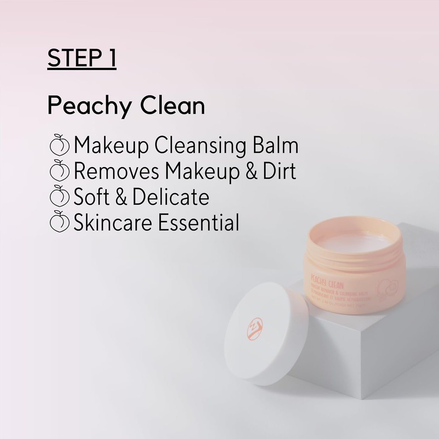 W7 Peachy Clean Makeup Removal, Aftercare & Cleansing Set - Remove Makeup, Moisturise & Soothe Skin and Lips - Including Sweet Dreams Overnight Lip Mask and Watermelon Wave Hydro-Glow Moisturiser